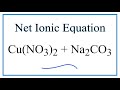 Net Ionic Equations and Solubility