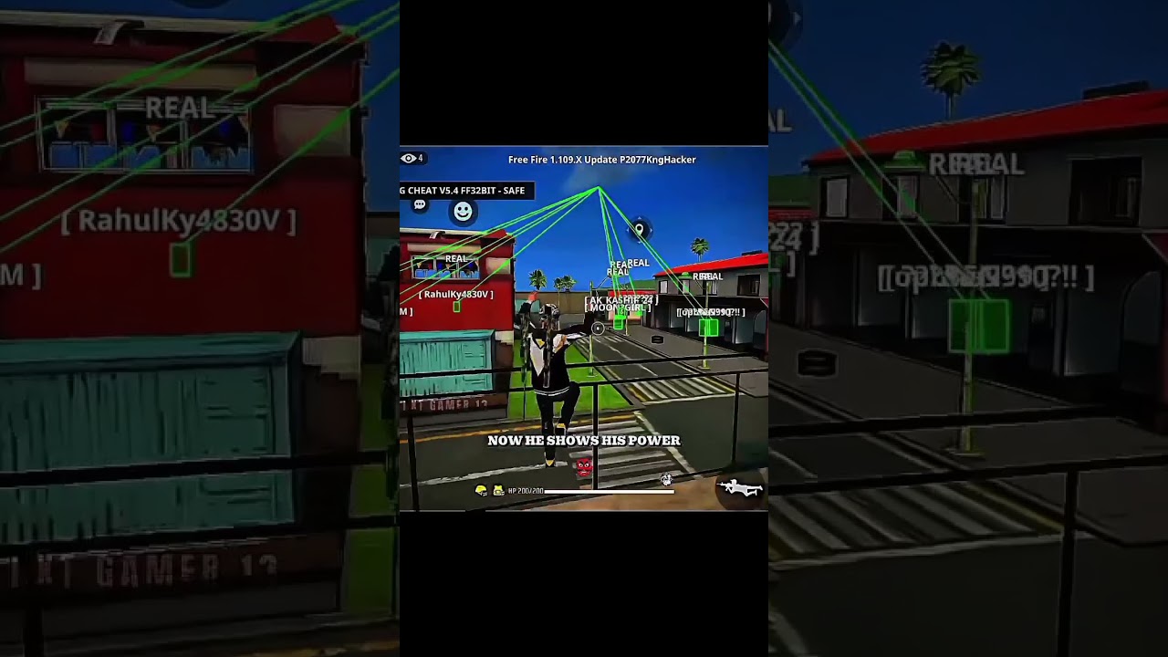 He tried to team up، لم يقبل أحد، so he showed قوته الحقيقية 