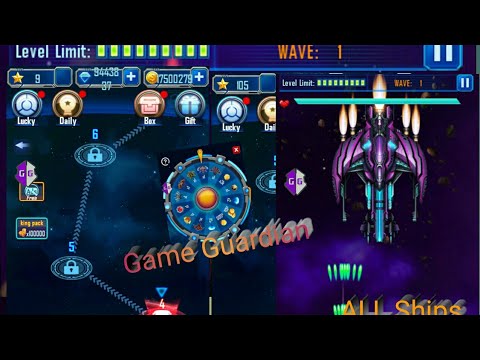Galaxy Sky Shooting Money Hack With Game Guardian By Rao Games - galaxy arcade roblox hack