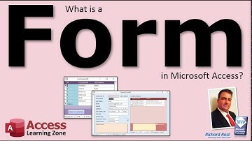 What is a Form in Microsoft Access?