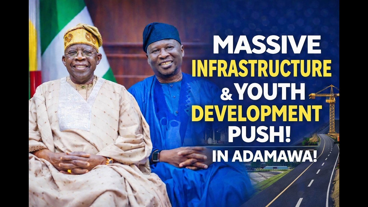 Визит президента Тинубу в штат Адамава.