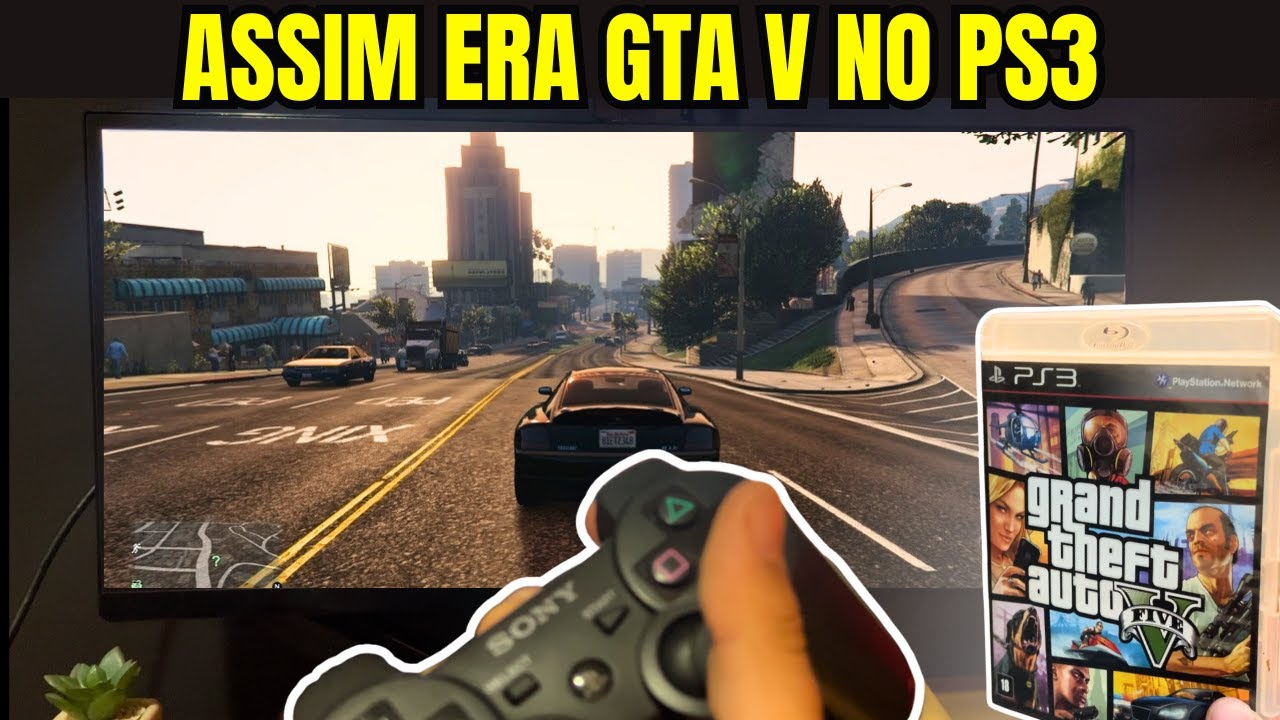 JOGUEI GTA 5 NO PS3 EM PLENO 2026 E N O ACREDITEI YouTube 