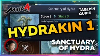 Mir4 Sanctuary of Hydra Stage 2 Hydrakin 1 Tagalog Tutorial