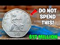 VALUABLE UK NEW 50p COINS WORTH A FORTUNE – RARE BRITISH COINS HIDING IN YOUR POCKET CHANGE!
