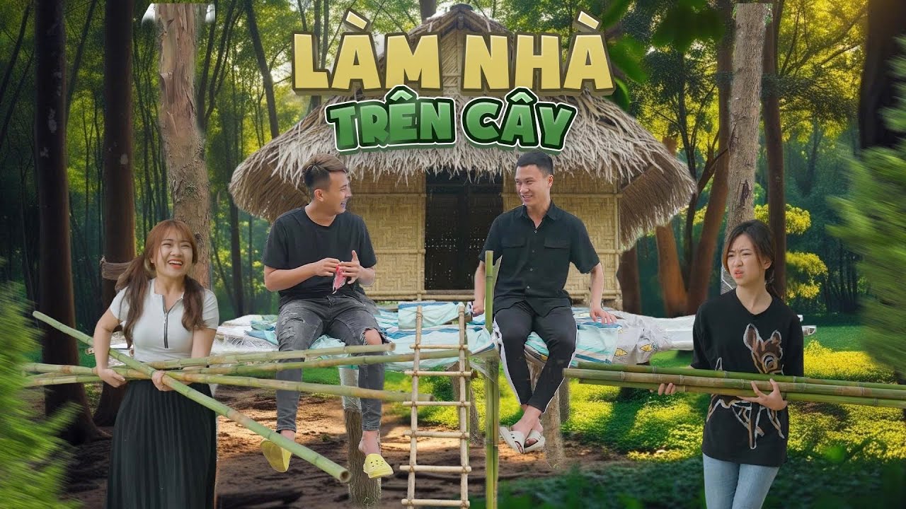 LÀM NHÀ TRÊN CÂY l Hai Anh Em Phần 185 l Phim Ngắn Hài Hước Hay Nhất Gãy TV