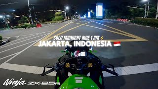 ZX25R MIDNIGHT RIDE 1.00 AM JAKARTA, INDONESIA