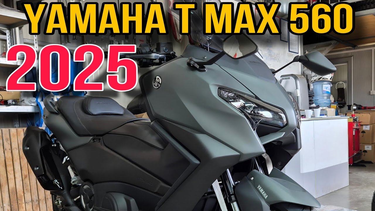 YAMAHA TMAX 560 2025 - TEST DRIVE