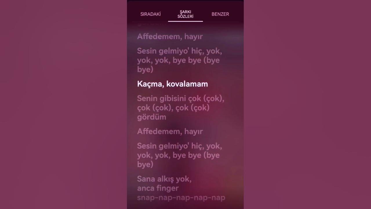 Snap & Manifest l Şarkı Sözleri l Lyrics #müzik #music #lyrics