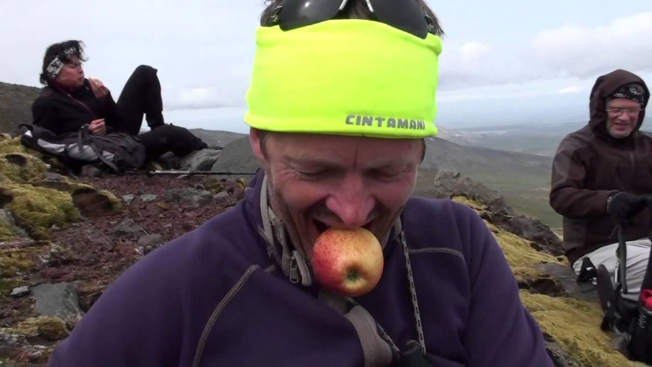 7.júlí 2012 - Ljósufjöll á Snæfellsnesi með Fjallagörpum og gyðjum — Ljósufjöll á Snæfellsnesi, Iceland — video poster