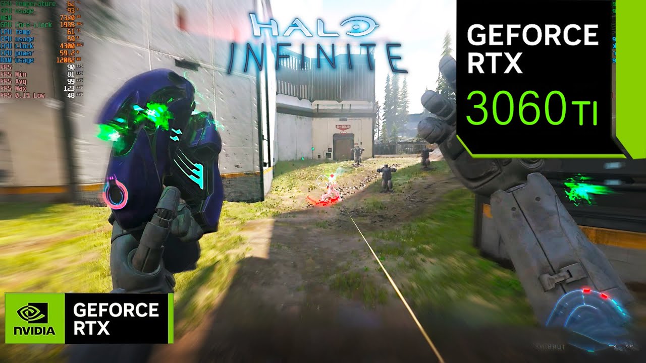 RTX 3060Ti OC + RYZEN 7 3700X | Halo Infinite Multiplayer Benchmark | Ultra Settings 1080p