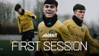 Harry Am First Training Session Yellows Prepare To Face Coventry City