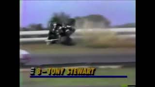 1993 DuQuoin Century - Tony Stewart Flip Crash