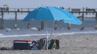Woman killed by a flying umbrella on a South Carolina beach