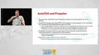 Status of Embedded Linux (Tim Bird, Sony)