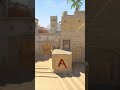 Stairs Smoke From Tetris On Mirage #shorts #cs2