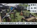 WW2 US military display at Lanc and Tanks 2026 with 3rd Armoured