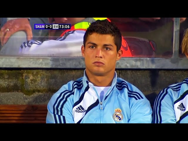 Cristiano Ronaldo First Match for Real Madrid class=