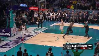 Dwyane Wade Alley Oop to Lebron James NBA All Star Game 2019