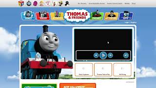 Thomas & Friends Flash Website In 2010