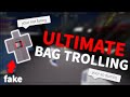 Roblox Parkour - Trolling people with Bag Shirt
