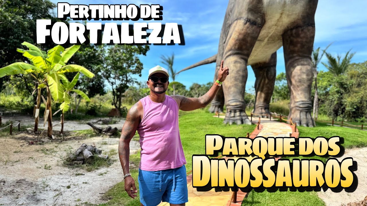 Mais Uma Atração de Fortaleza Parque Dos Dinossauros