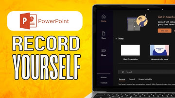 How To Record Yourself Presenting A Powerpoint Presentation (2024) Step By Step Tutorial