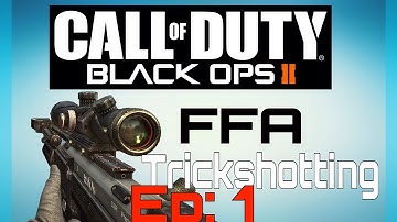 BO2 FFA Bots |Trickshotting| Ep: 1