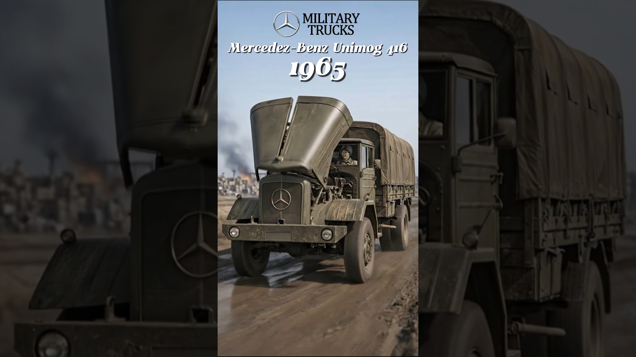 Mercedes Military Trucks Evolution (1908–2026) 
