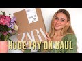 HUGE ZARA & STRADIVARIUS HAUL - try on haul, new in spring / summer 🌼💗