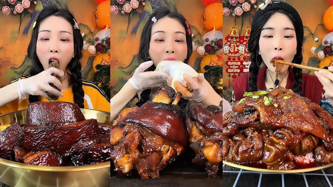 【ASMR】【MUKBANG】DELICIOUS DINING PROGRAM | HOMEMADE CHINESE FOOD | 食べる | 吃播 #咀嚼音