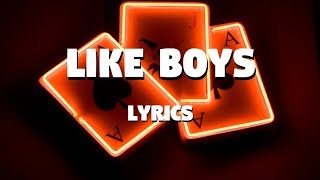Video thumbnail of "Like Boys - Hyphen Hyphen (LYRICS)"