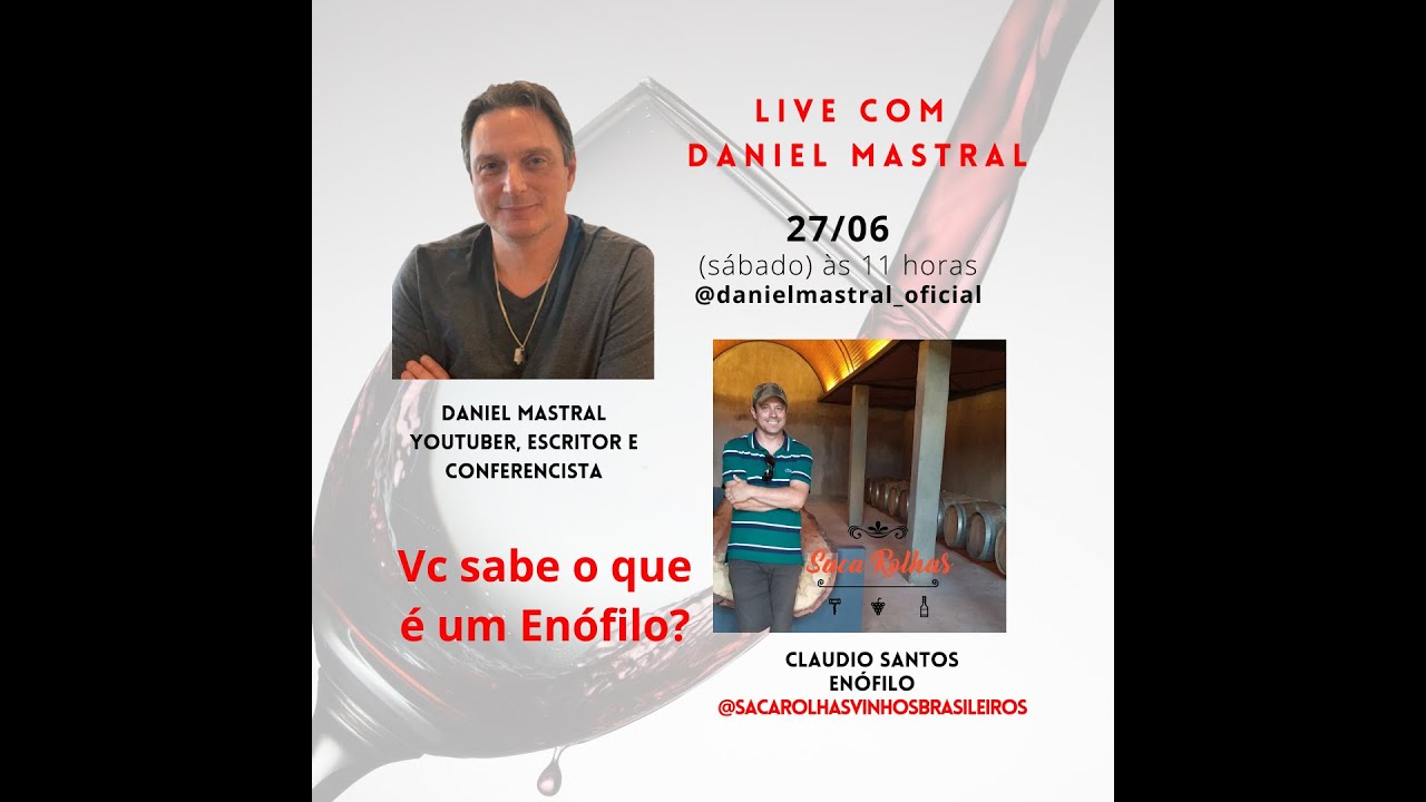 Daniel Mastral – Live com Claudio Santos – Vinhos