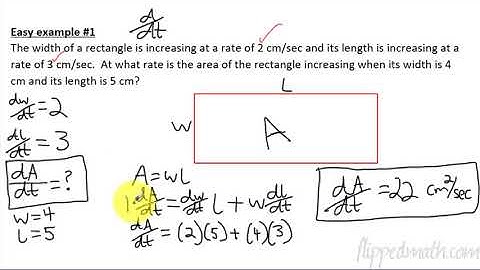 Calculus (Version #2) - 6.2 Related Rates