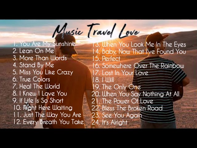 Music Travel Love | Non-Stop ( Acoustic Songs) class=