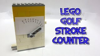 Lego Golf Stroke Counter