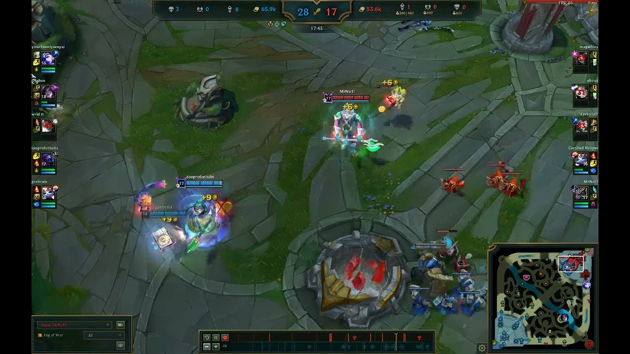 LOL URF - Never a bad time for a dance off (Nasus v Jax)