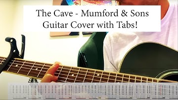 The Cave - Mumford & Sons Guitar Cover (with Tabs) | Tutorial