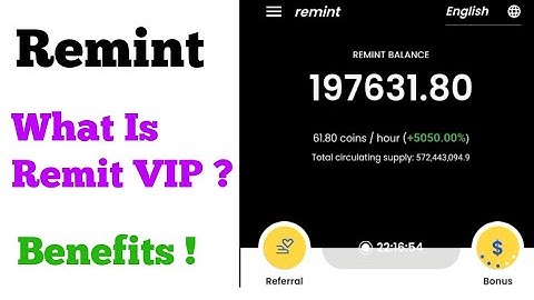 Remint VIP | What  Is Remint VIP |  Benefit Of Remint VIP | Remint Network | New Crypto Mining App