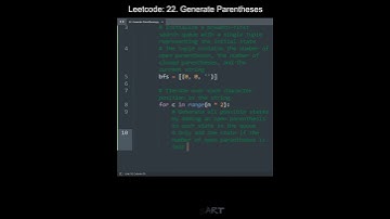 Leetcode 22. Generate Parentheses in Python | Python Leetcode | Python Coding Tutorial | Python ASMR