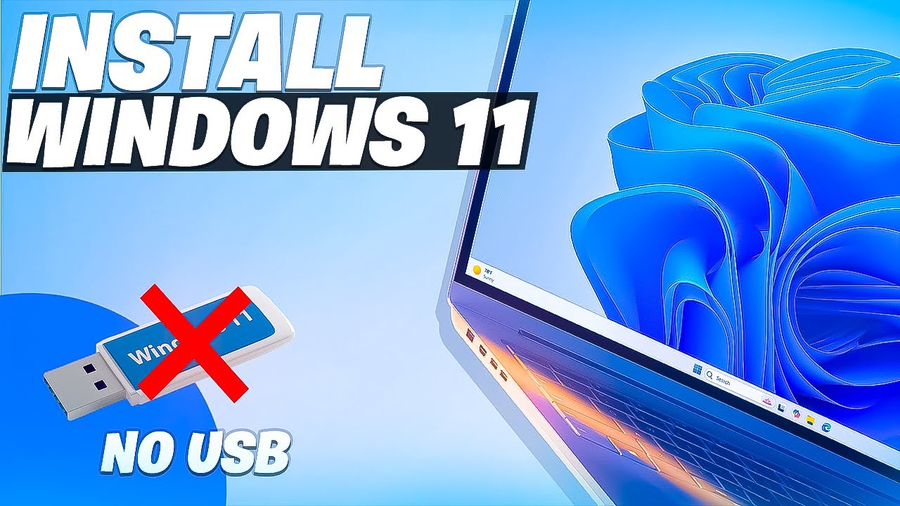 How to INSTALL Windows 11 FREE Without USB Drive - EASY 2025 - YouTube