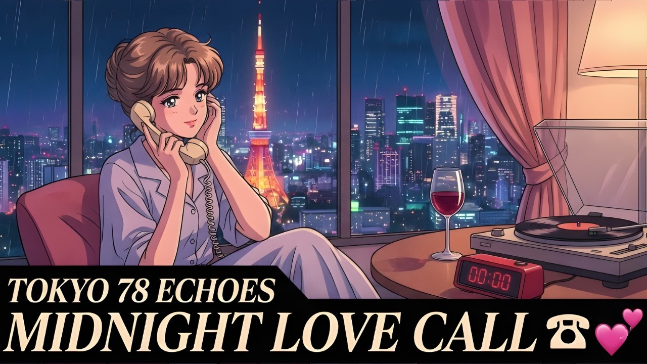 POV: You're waiting for his call in Tokyo, 1986 ☎️💕 | Romantic City Pop & Mellow Soul