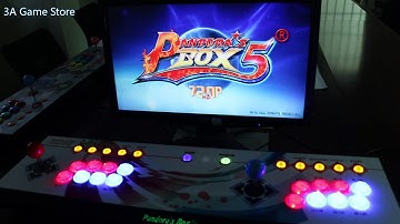 Original Pandora box 5 960 in 1 8 button with light arcade controller console