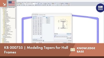 KB 000755 | Modeling Tapers for Hall Frames