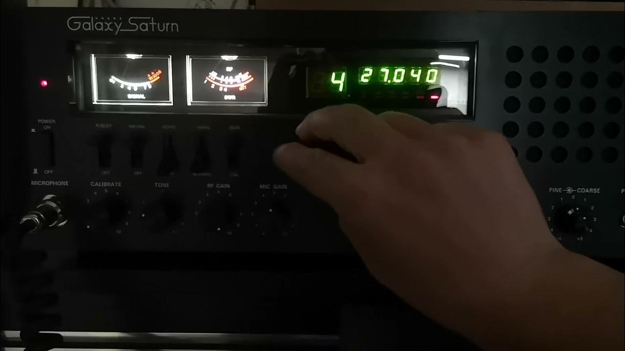 galaxy saturn cb radio YouTube