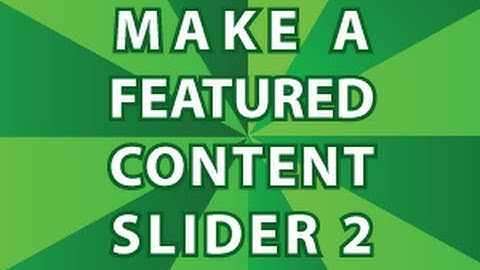 Make Featured Content Slider 2