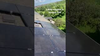 Solar Panel Installation - Ontario, Canada - Net Metering #solarpower #canadiansolar