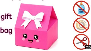 DIY origami paper box | how to make Paper box without glue#Paper box