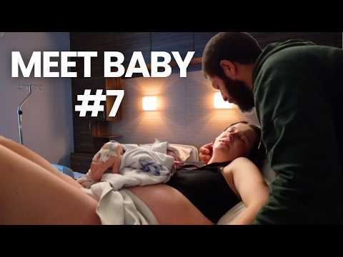 I Didn't Expect It To Happen So Fast| 7th Baby Birth Vlog (Emotional & Raw) thumbnail
