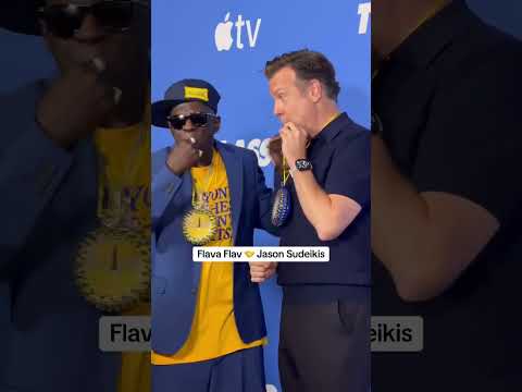 Flava Flav x Ted Lasso πβ° @AppleTV