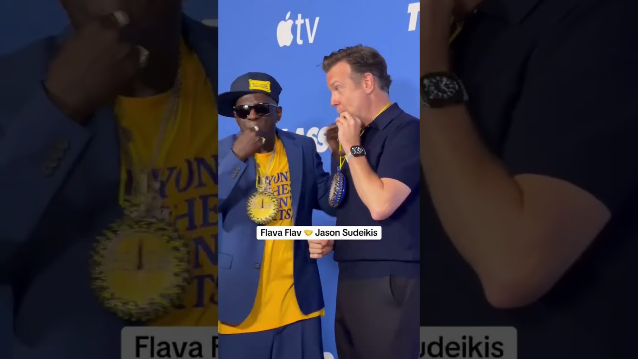 Flava Flav x Ted Lasso 😂⏰ @AppleTV